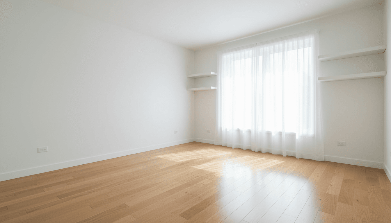 Move-out clean vacant apartment