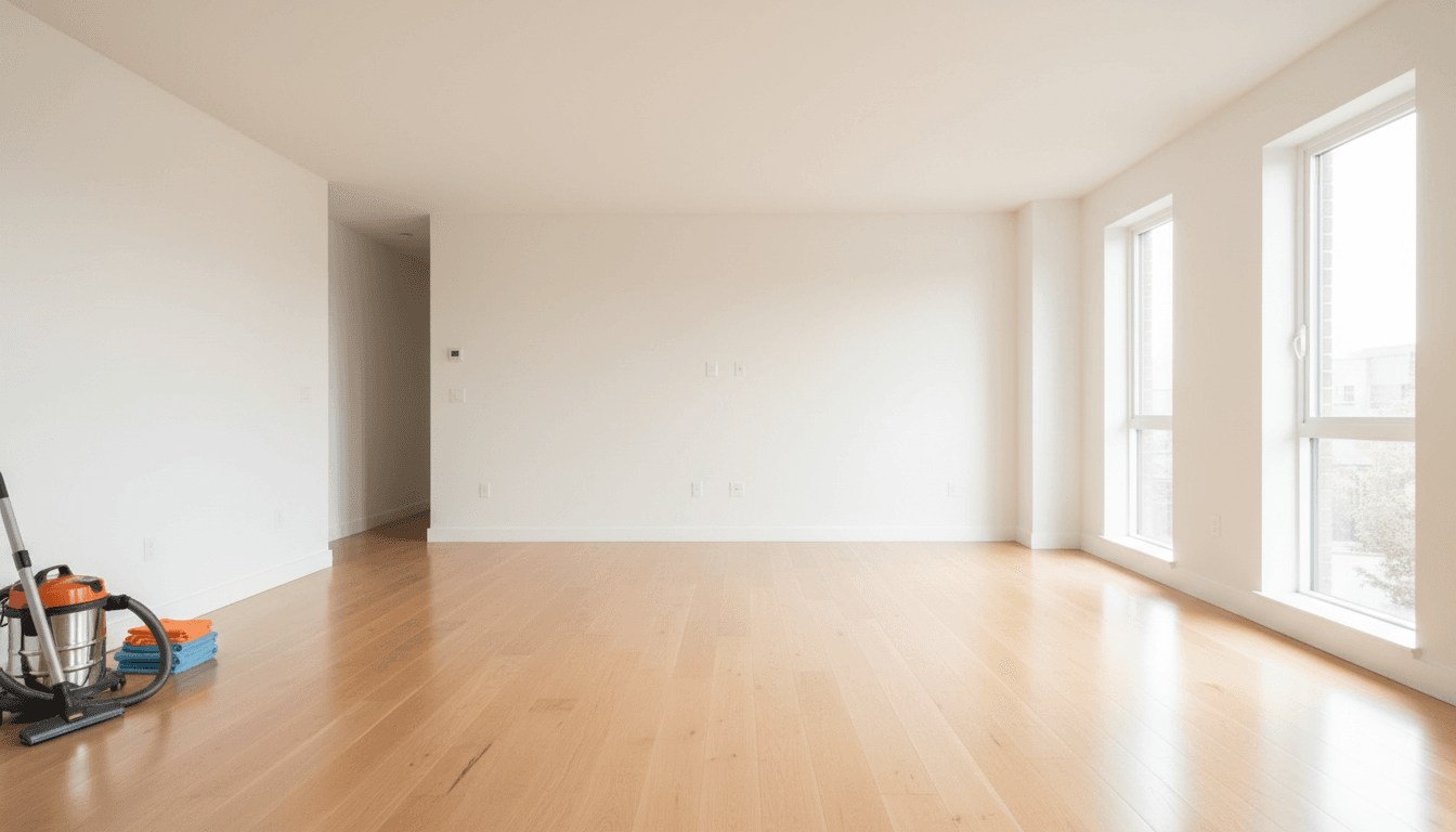 Vacant unit cleaning
